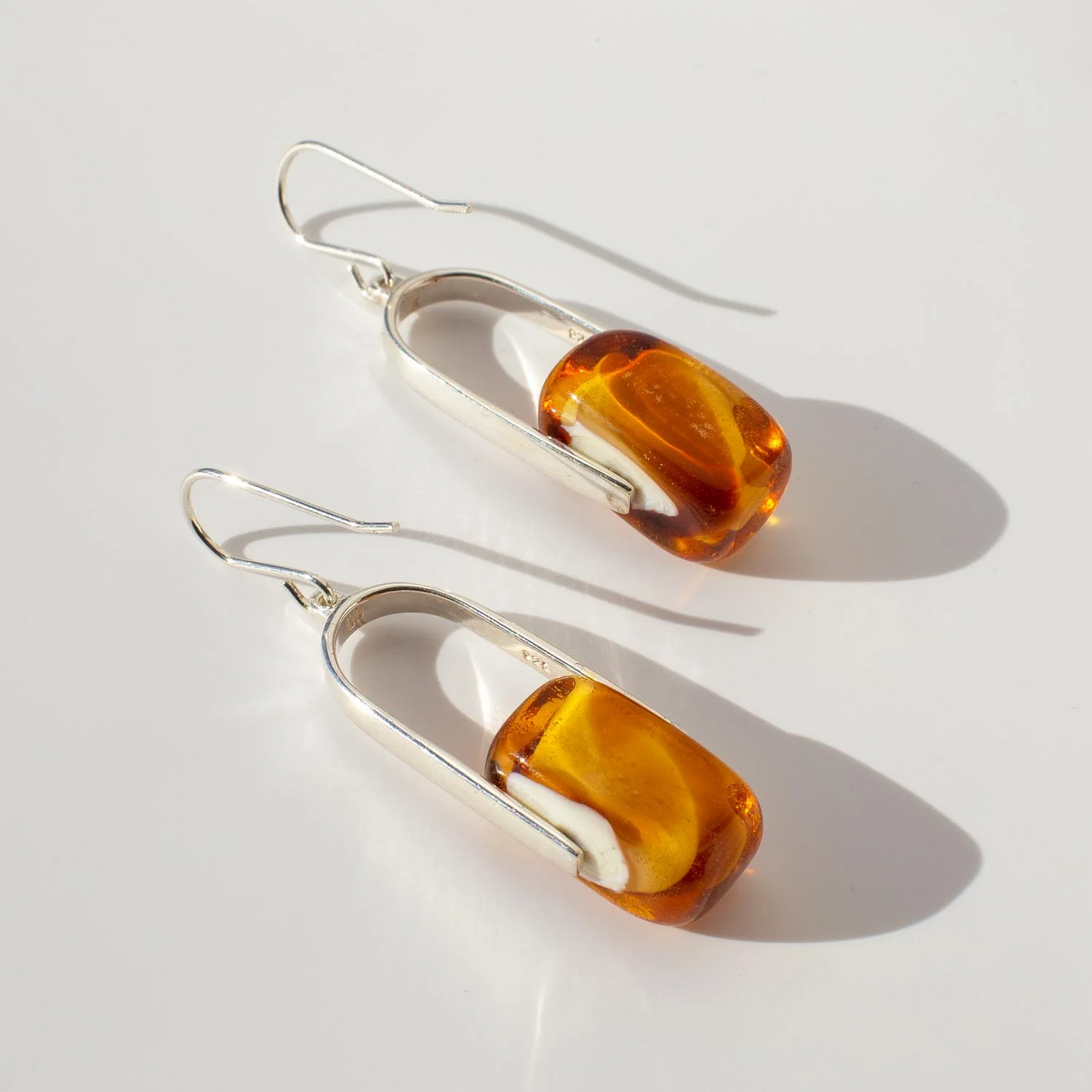 Empire Amberfire Earrings
