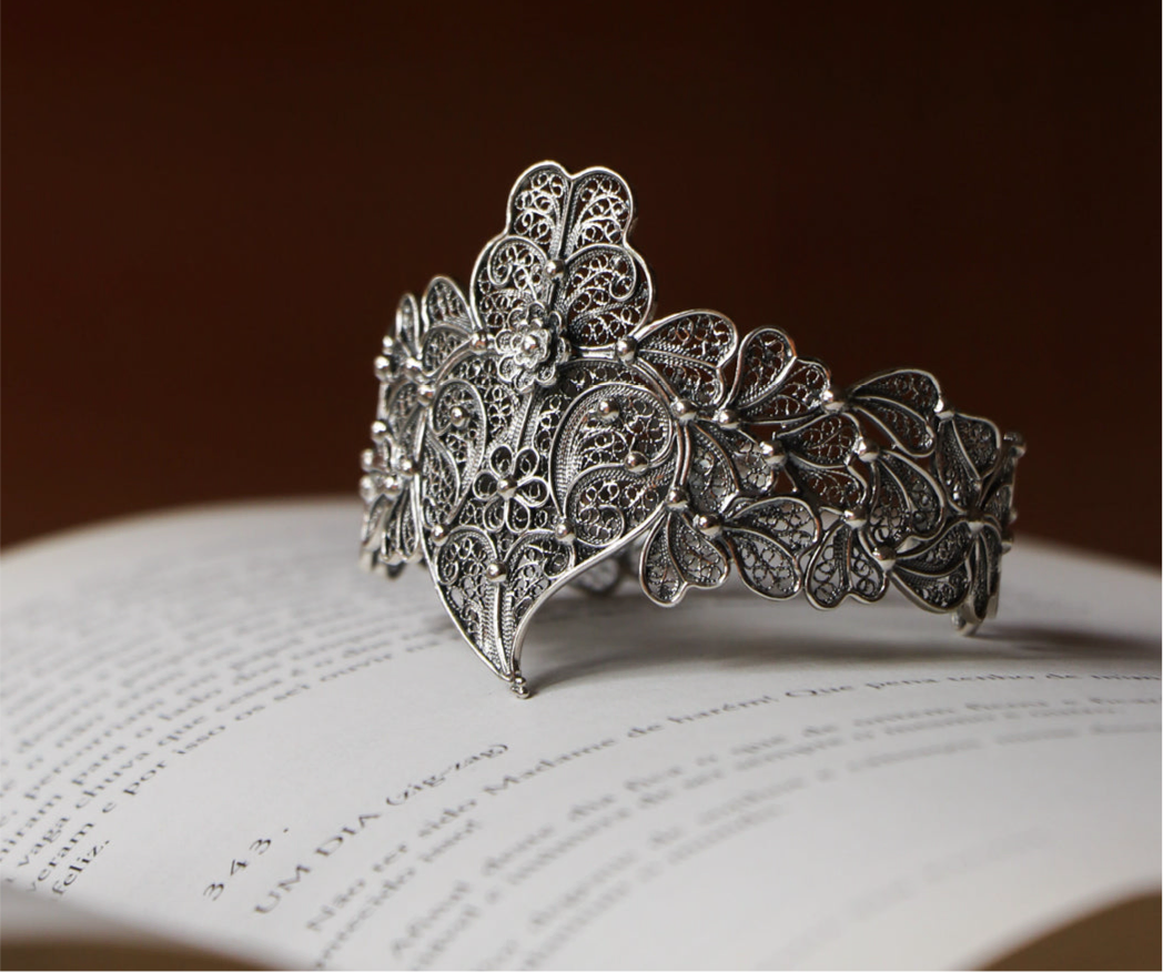 Heart of Viana Silver Bracelet
