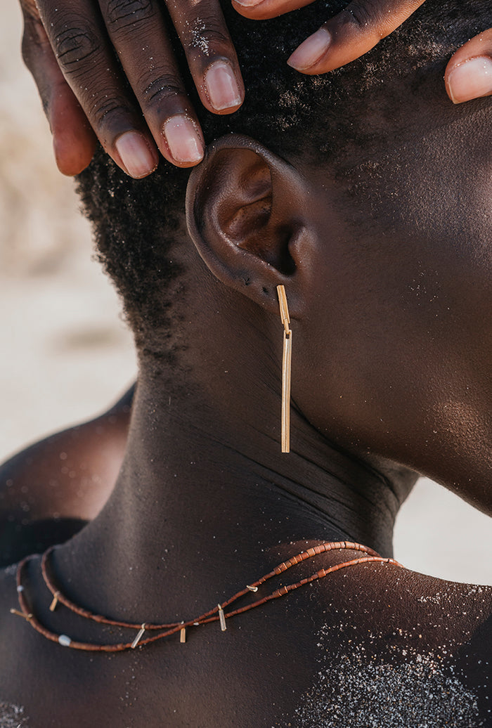 Ghala 18K Gold Earrings