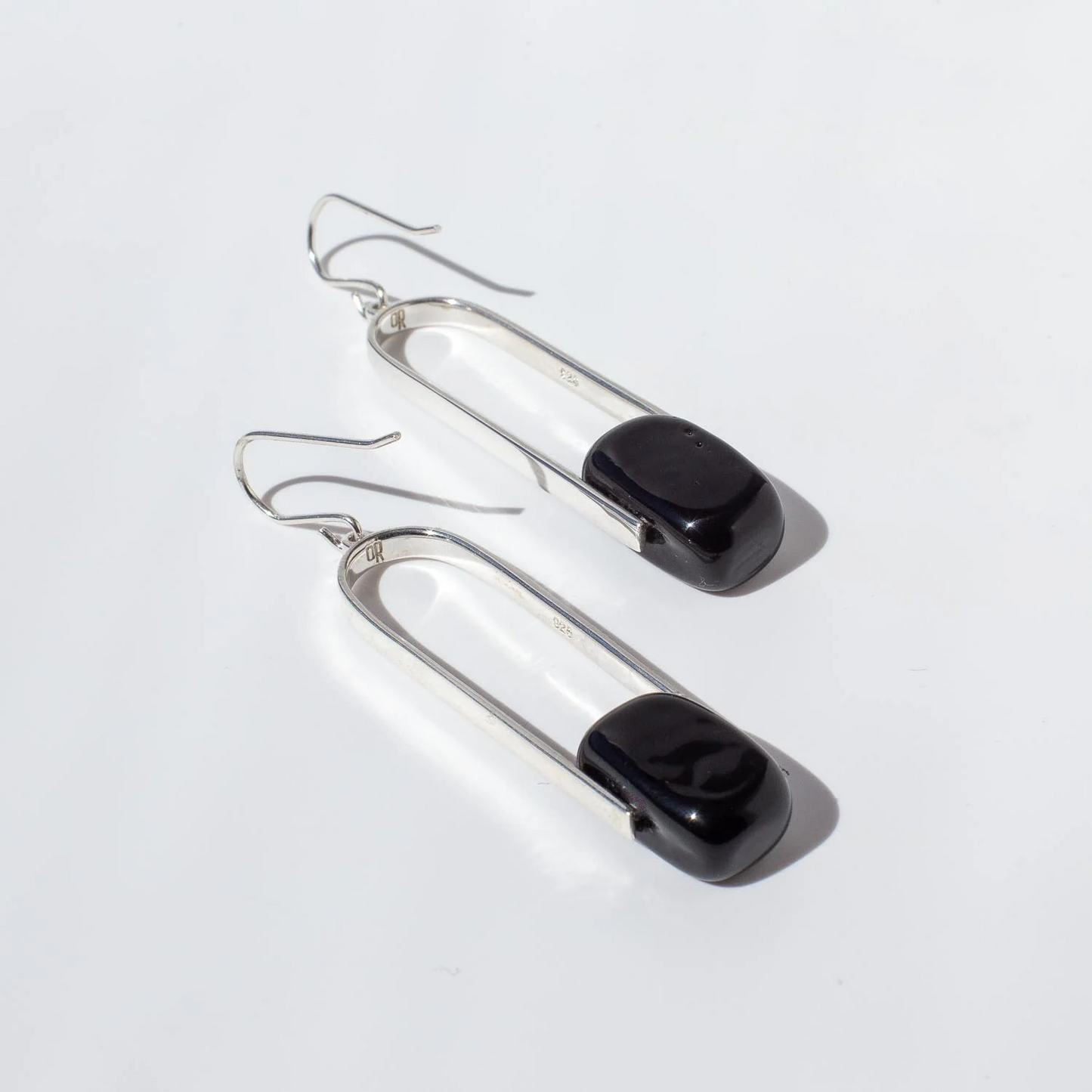 Empire Luxe Obsidian Earrings