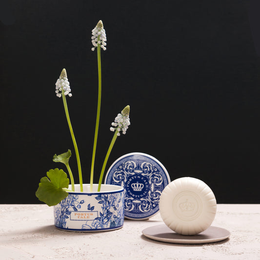 Gold & Blue Soap with Jewel Box