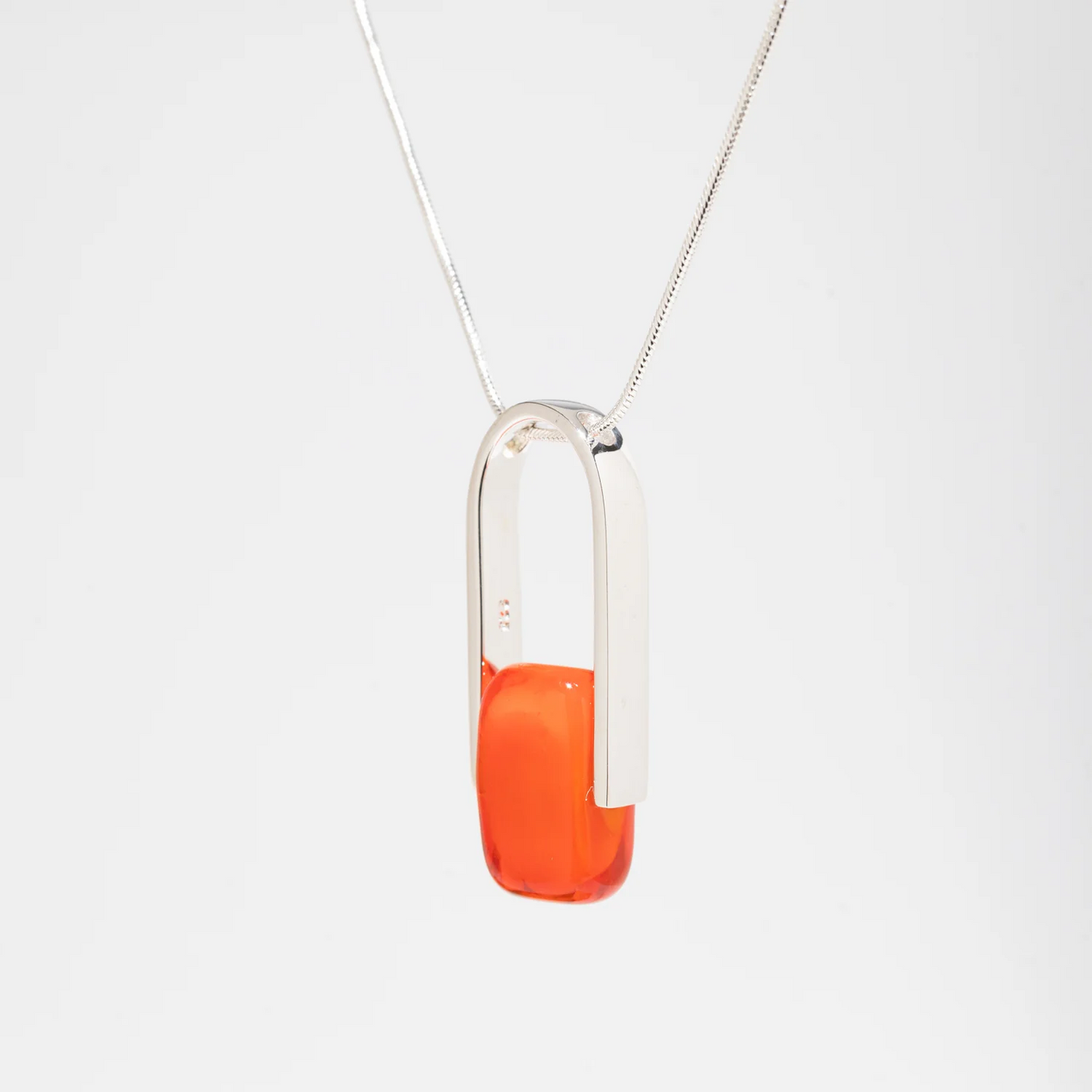 Empire Neon Orange Necklace