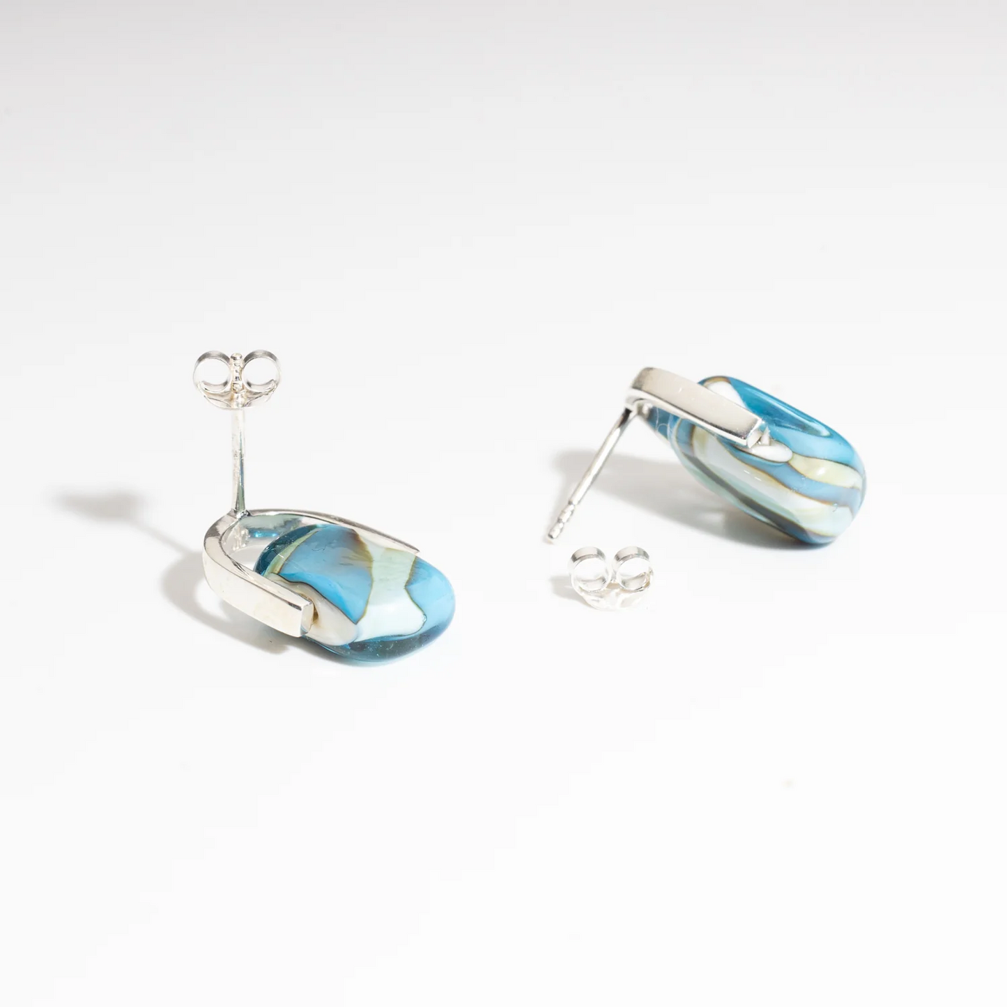 Stud Ocean Earrings