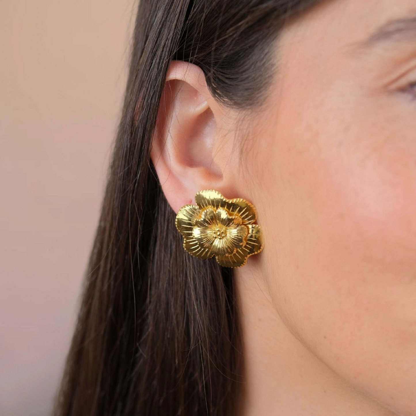 There Goes Flower Amália Earrings