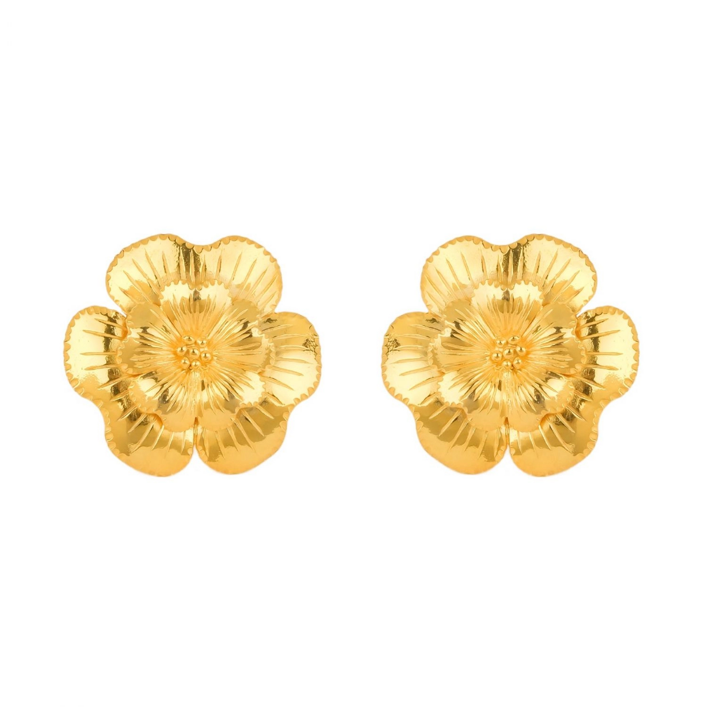 There Goes Flower Amália Earrings