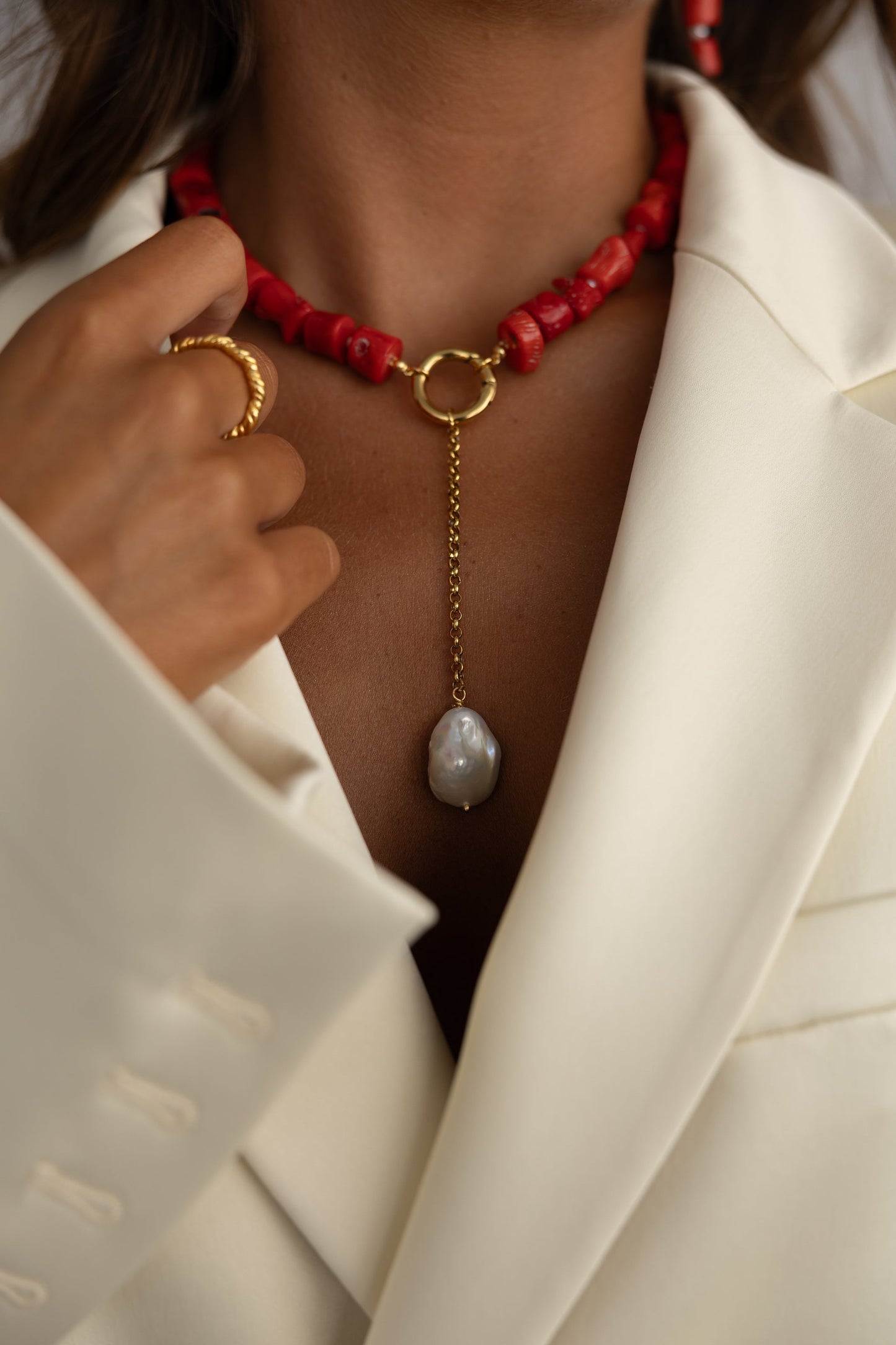 Coralia Necklace