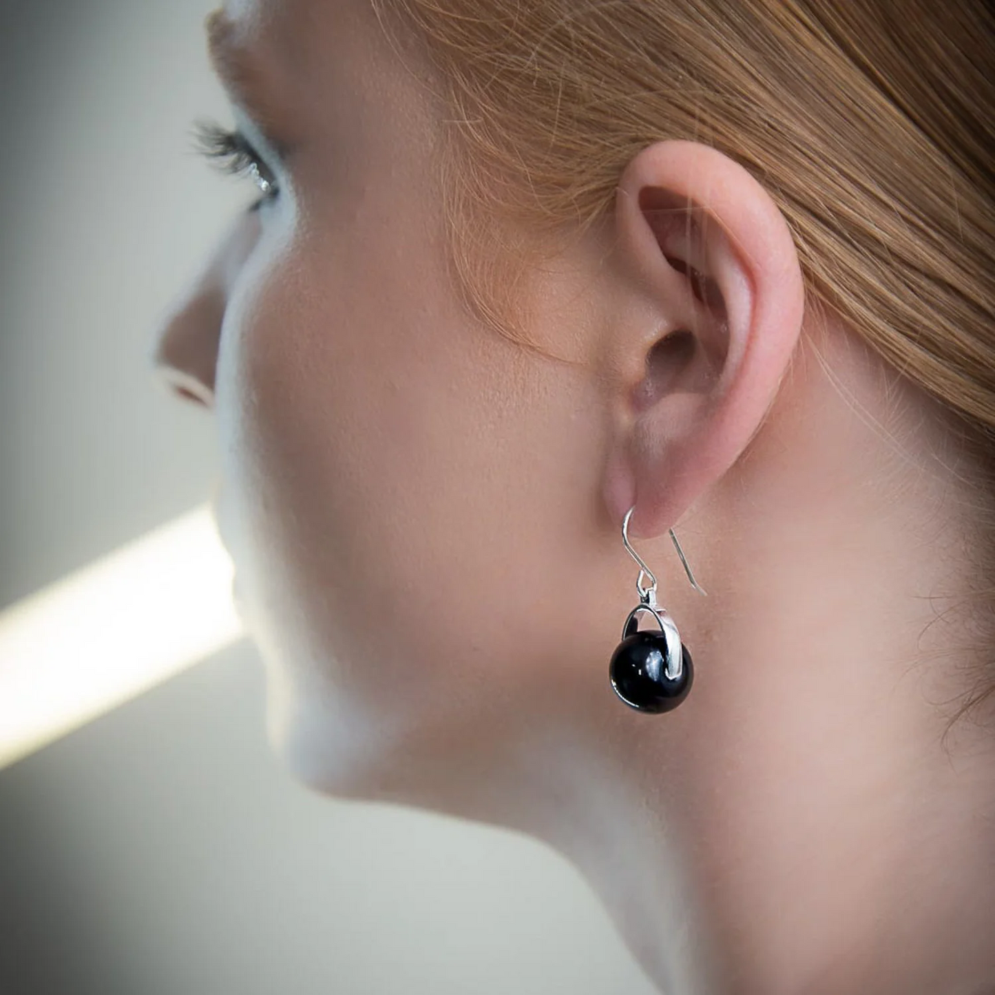 Venus Obsidian Earrings