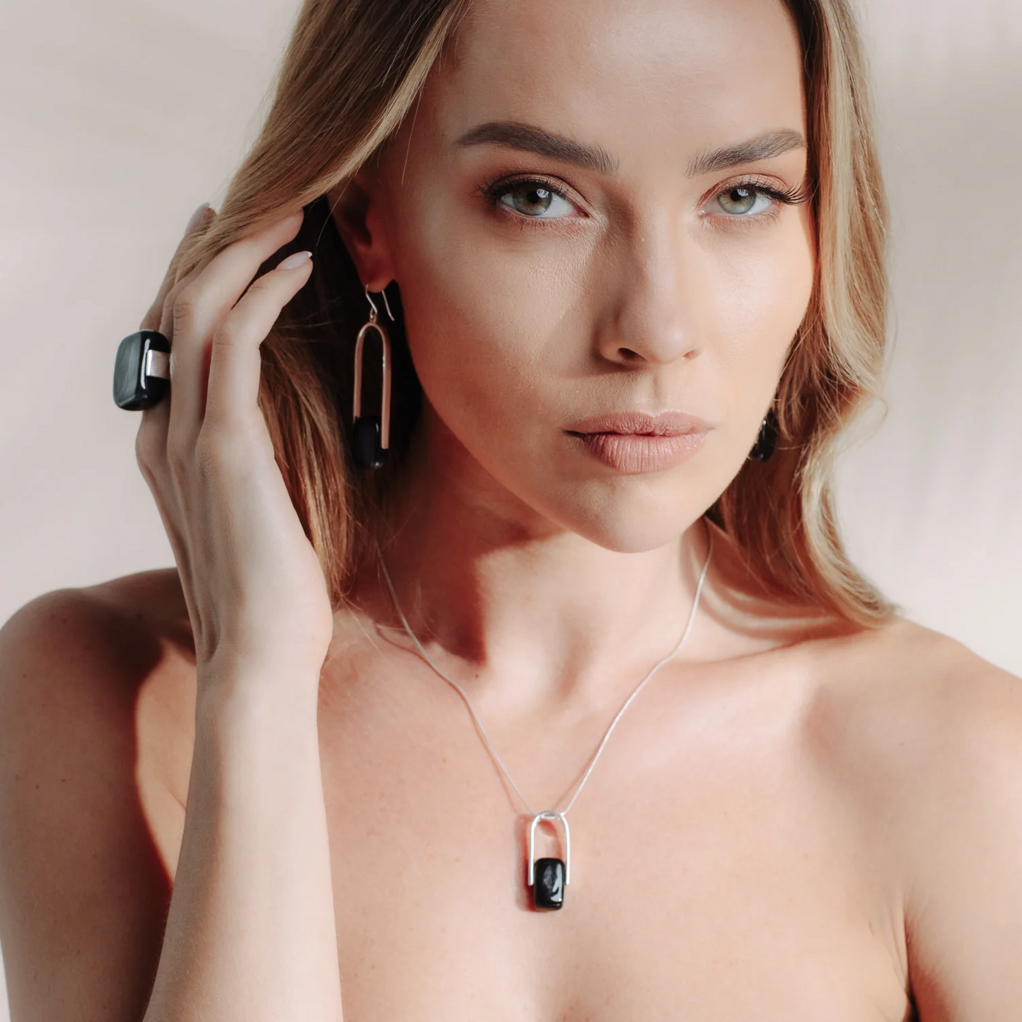 Empire Obsidian Necklace