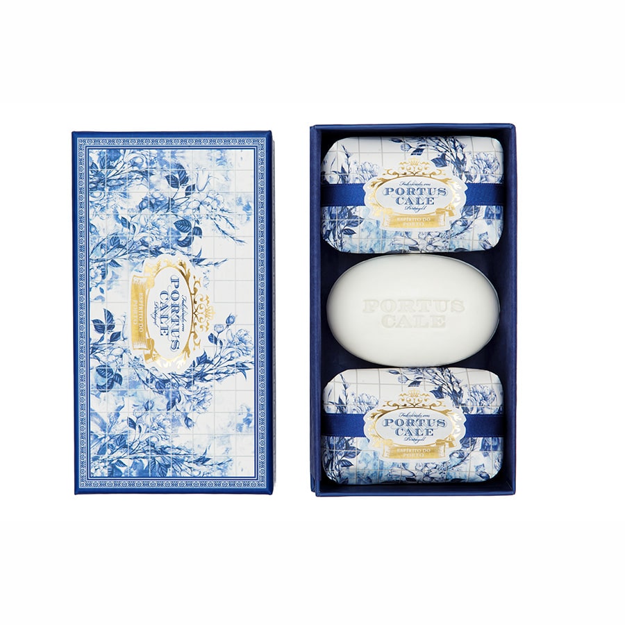 Gold & Blue Soap Set 3x150g