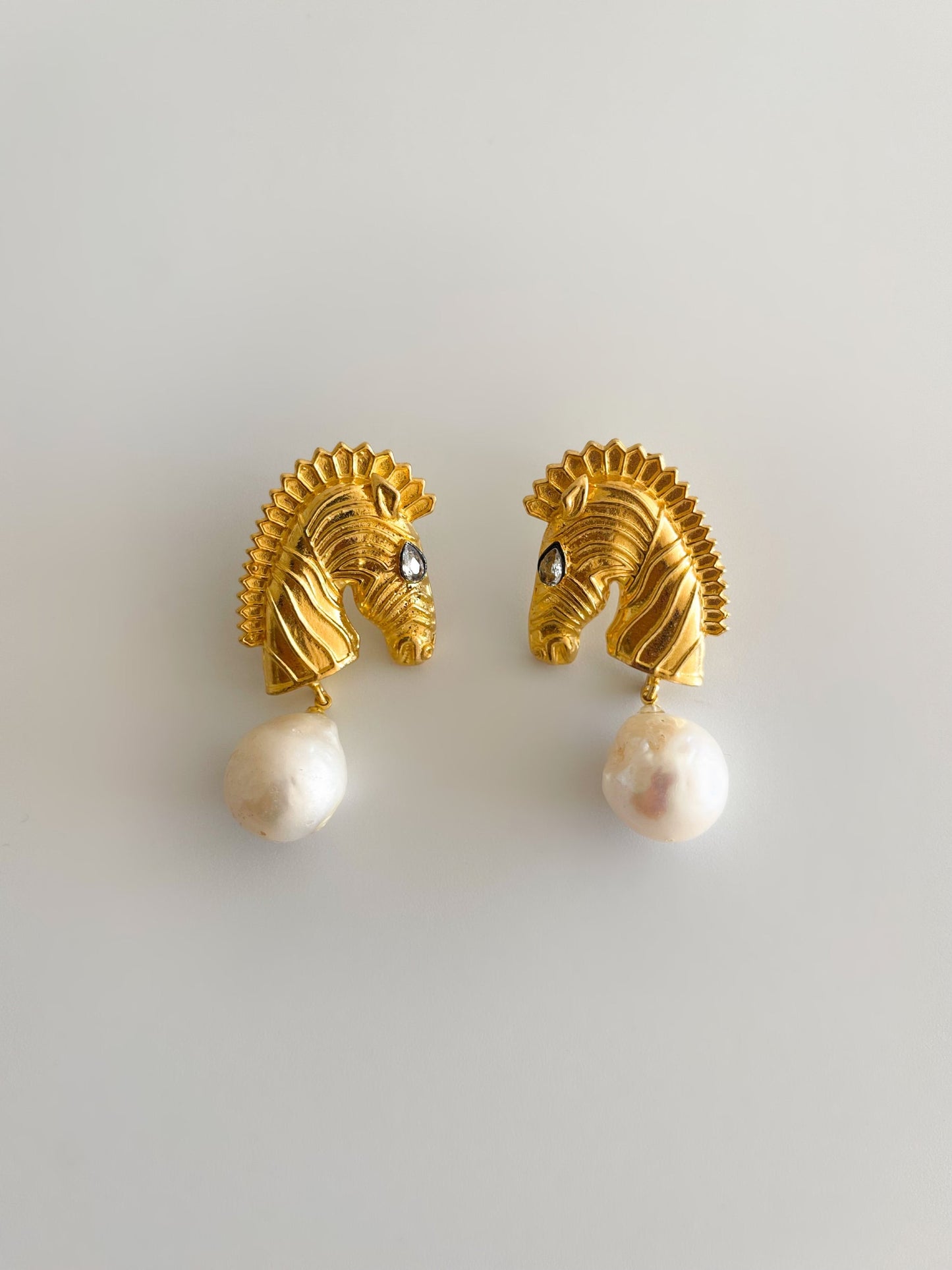 Zebra Earrings