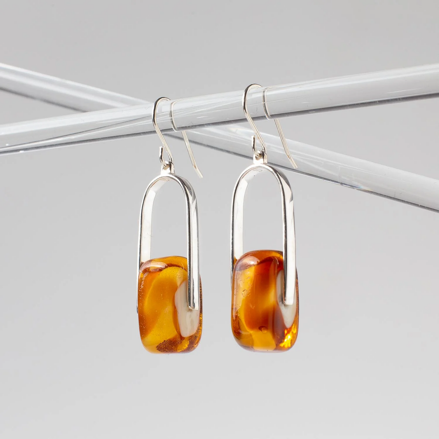 Empire Amberfire Earrings