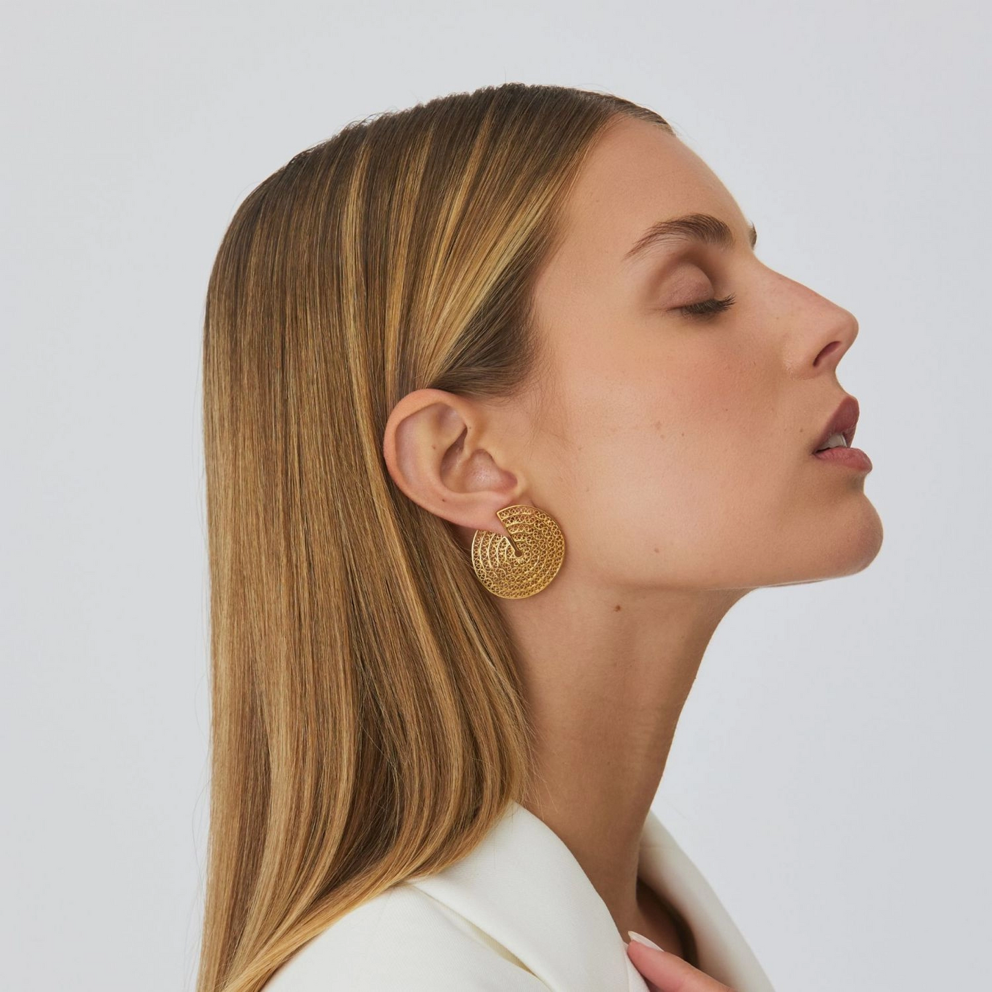 Cut Circles Earrings