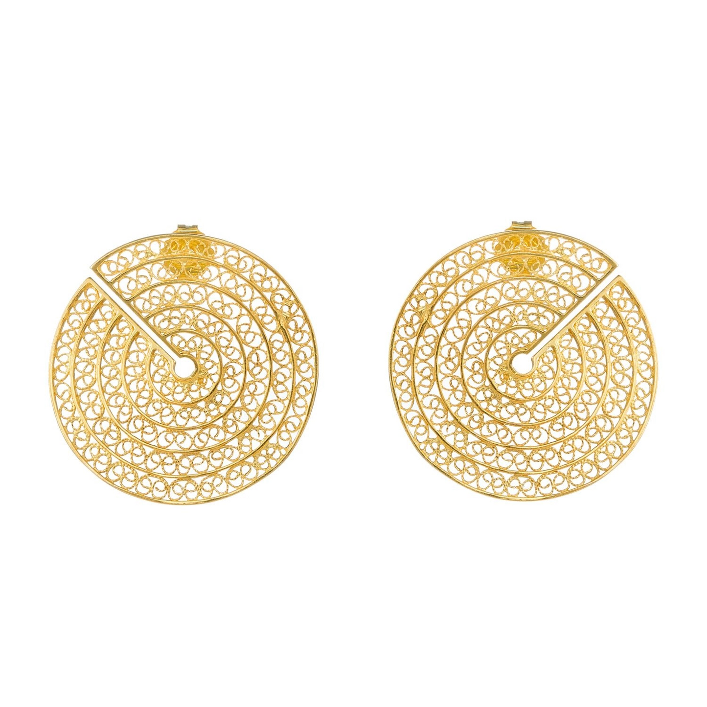 Cut Circles Earrings