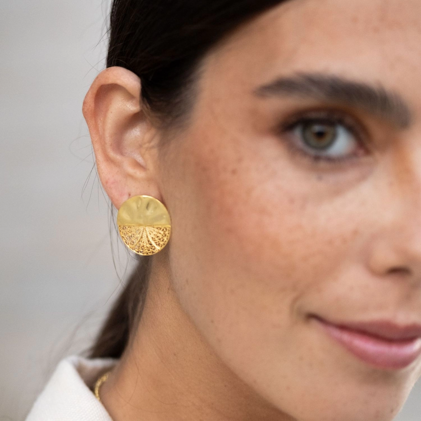 Circles Articulated Earrings