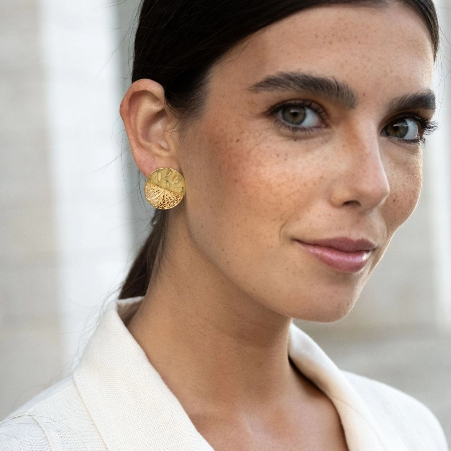 Circles Articulated Earrings