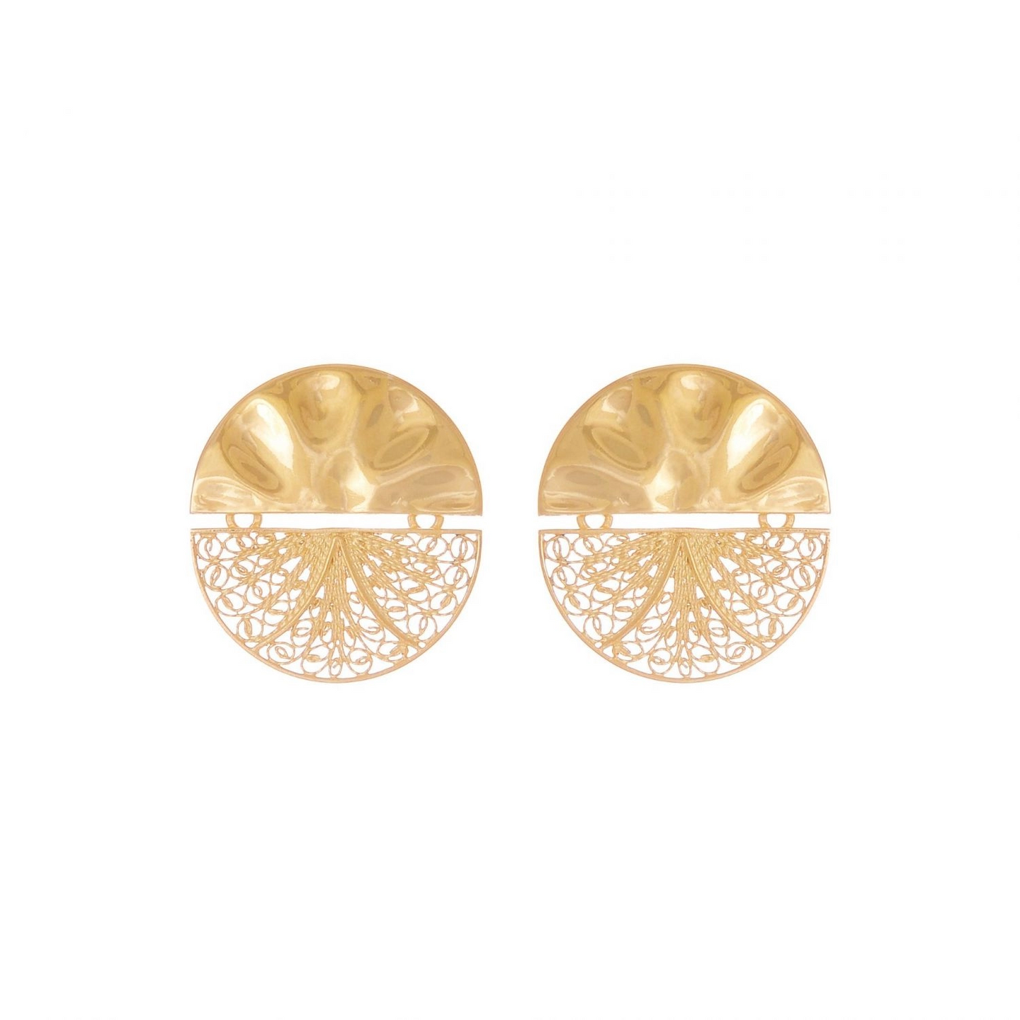 Circles Articulated Earrings