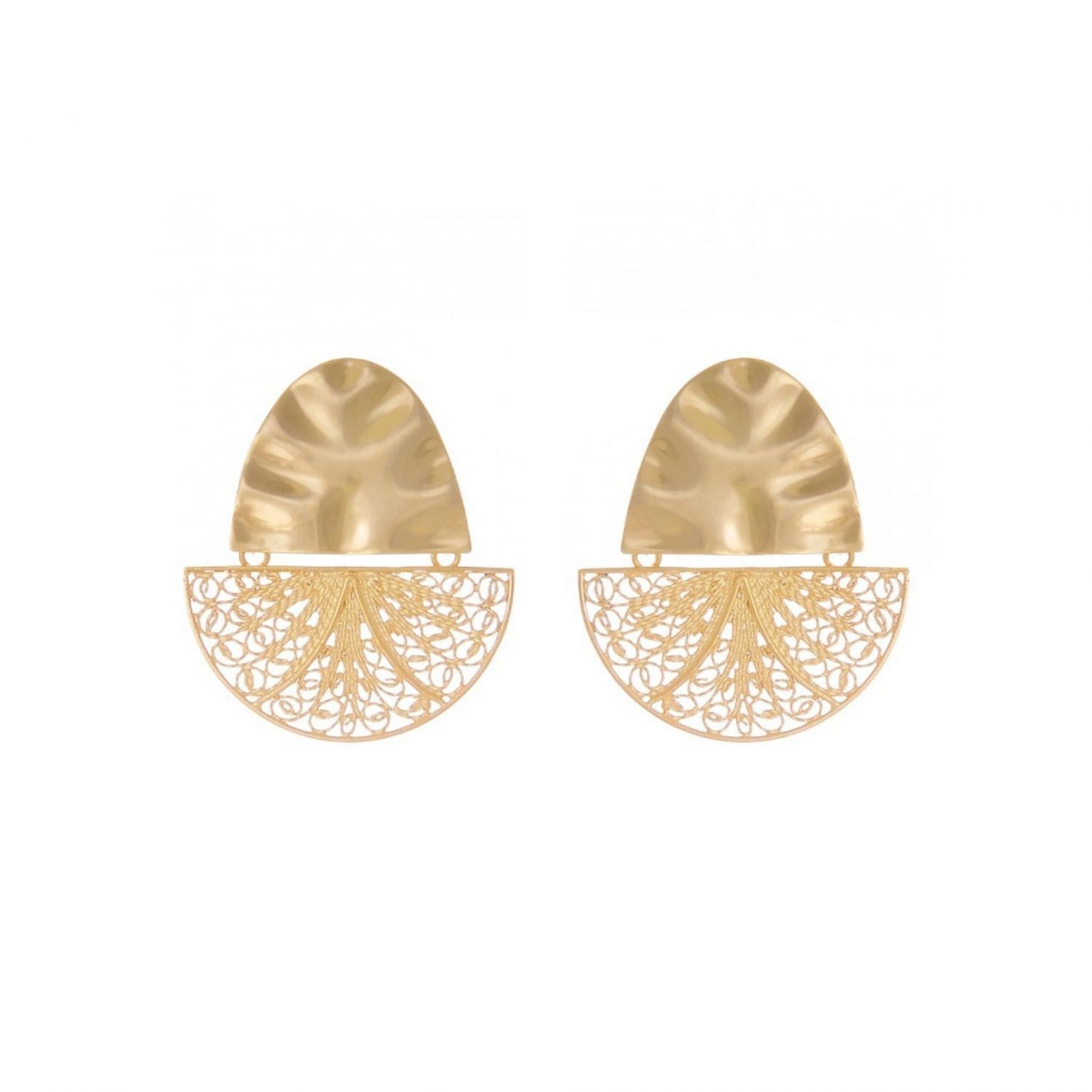 Boat Articulated Earrings
