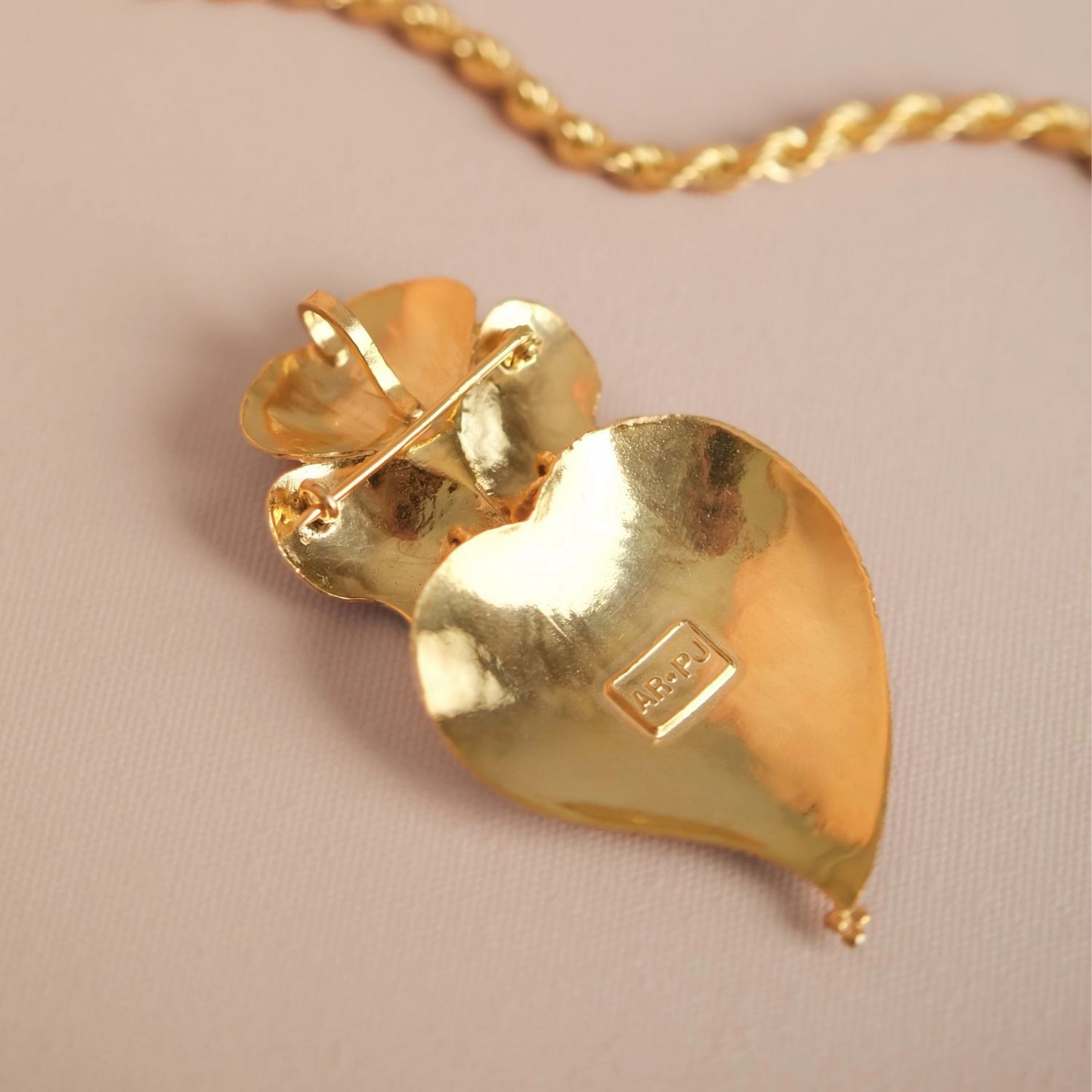 Brooch Heart Amália