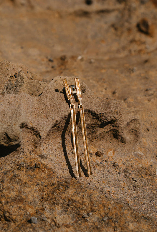 Ghala 18K Gold Earrings