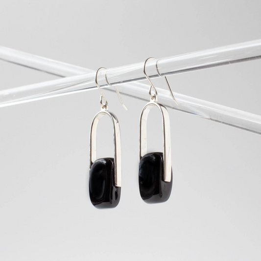 Empire Obsidian Earrings