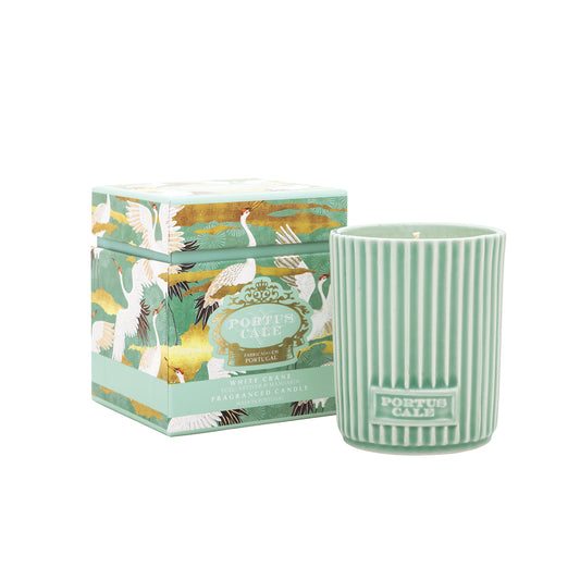 White Crane Candle