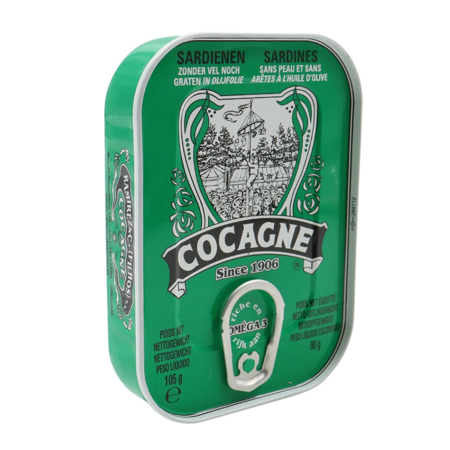 Skinless and Boneless Sardines in Olive Oil Cocagne
