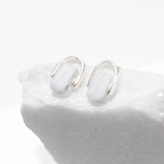 Stud Cloud Earrings
