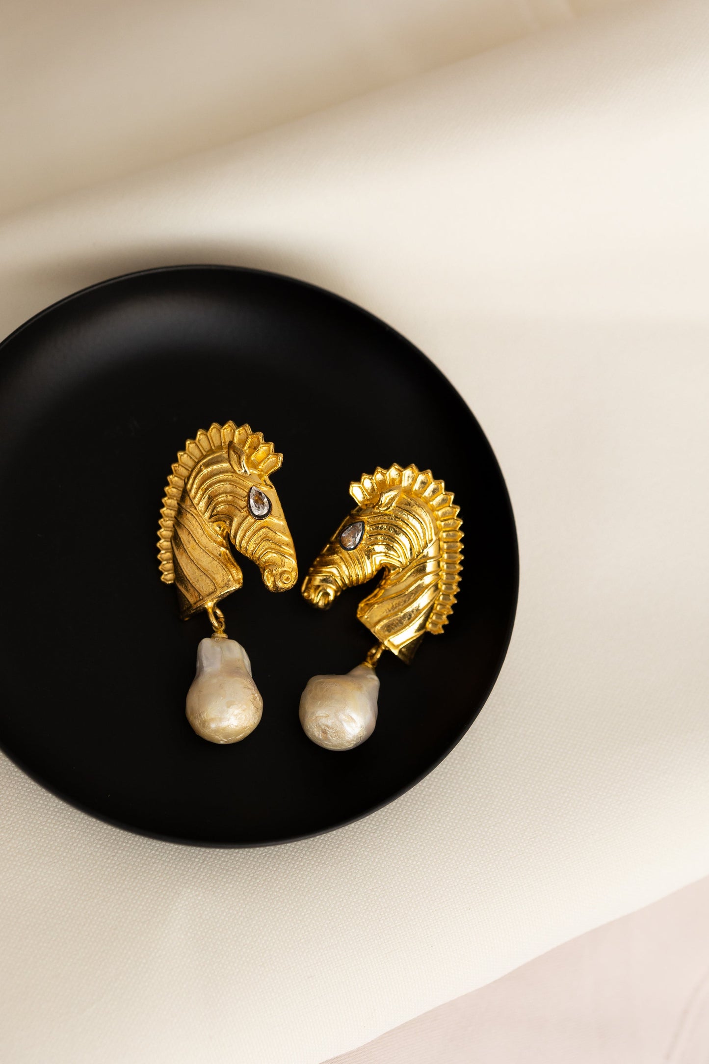 Zebra Earrings