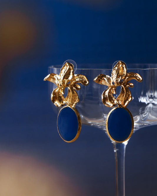 Orchid Earrings