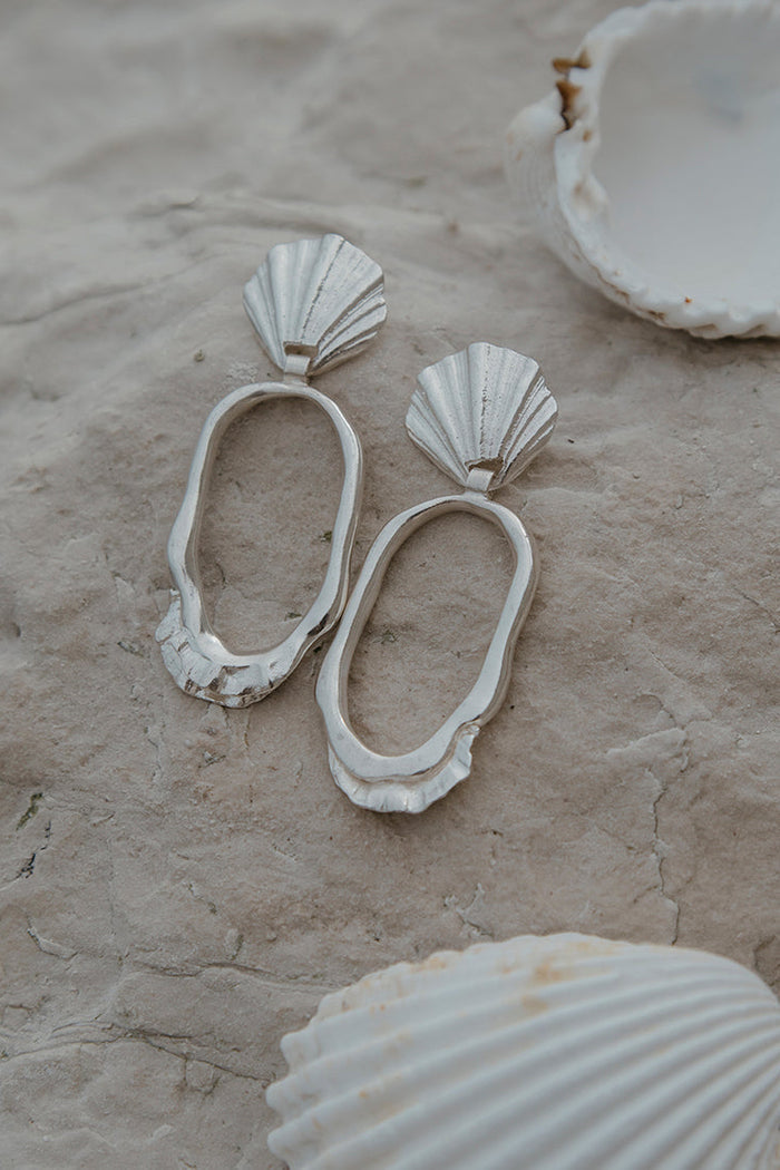 Odara Big Shell Earrings